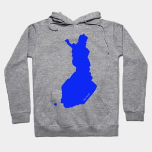 My land Finland map Hoodie